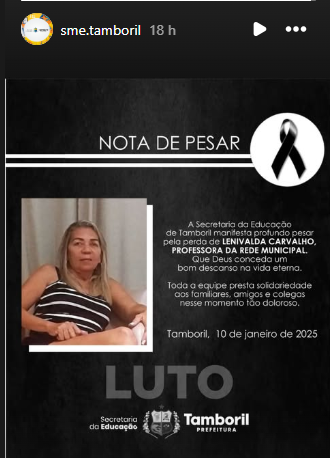 Nota de pesar