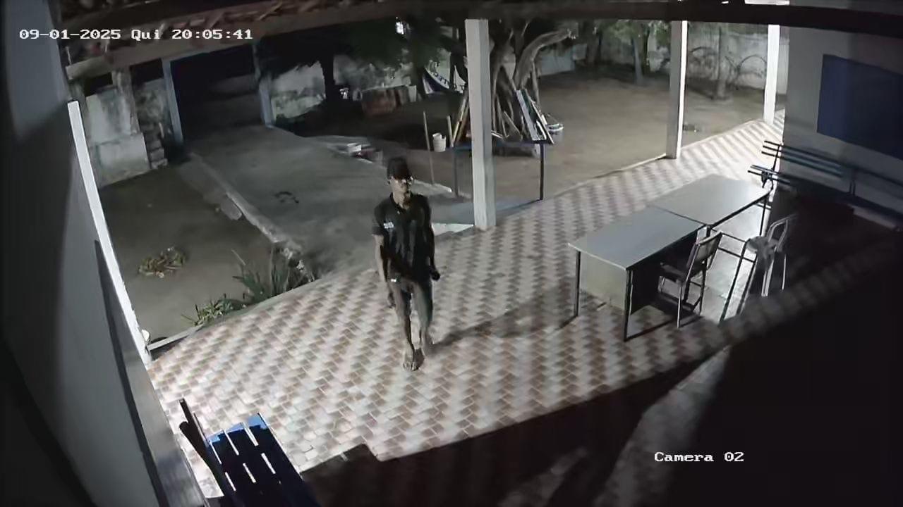 Autor de furto na Secretaria de Infraestrutura de Milagres
