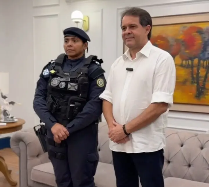 Inspetora Cristiane Correia estará à frente da Guarda Municipal de Fortaleza (GMF) na gestão Evandro Leitão (PT)