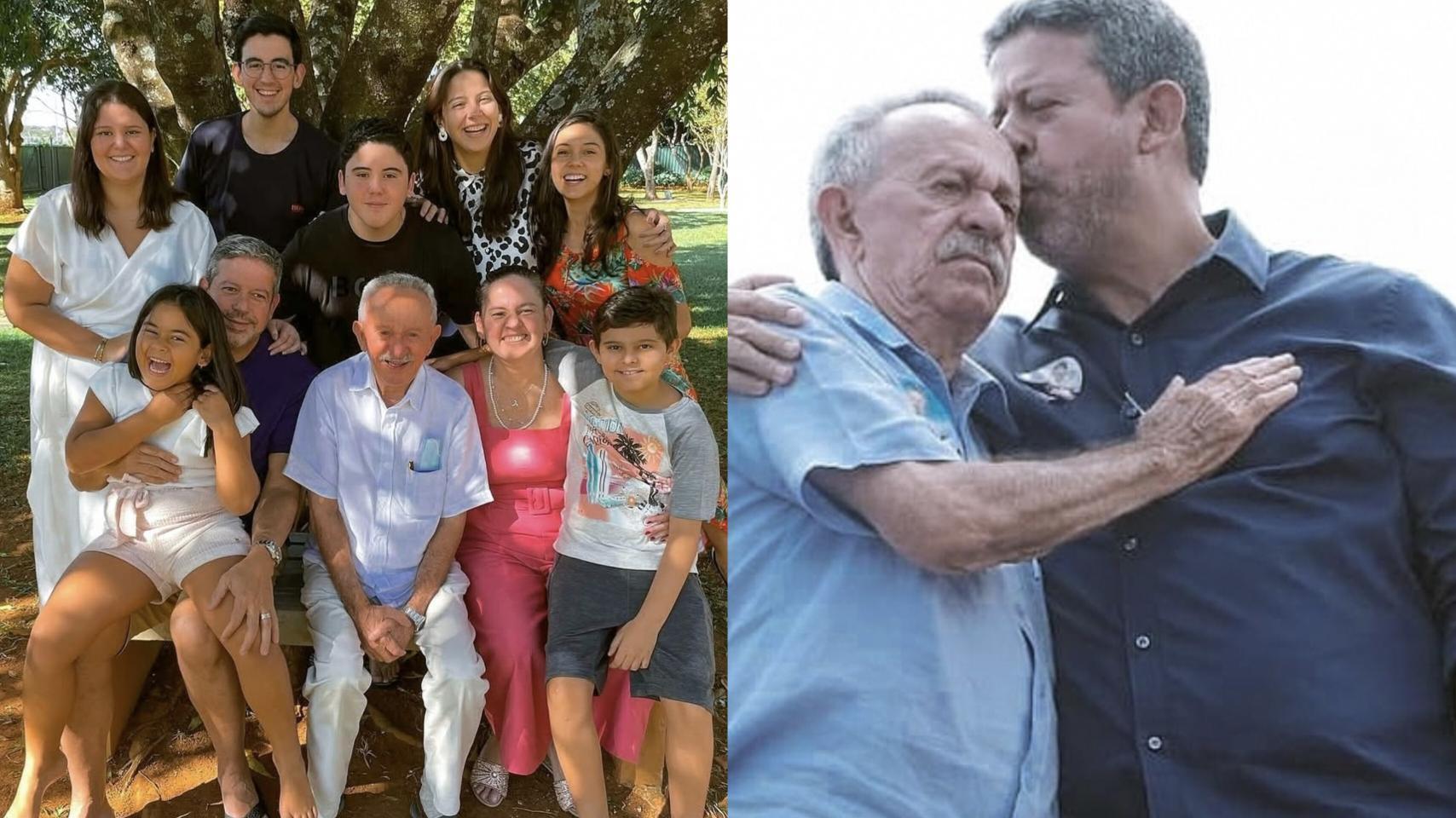 Arthur Lira fez homenagem para o pai em rede social