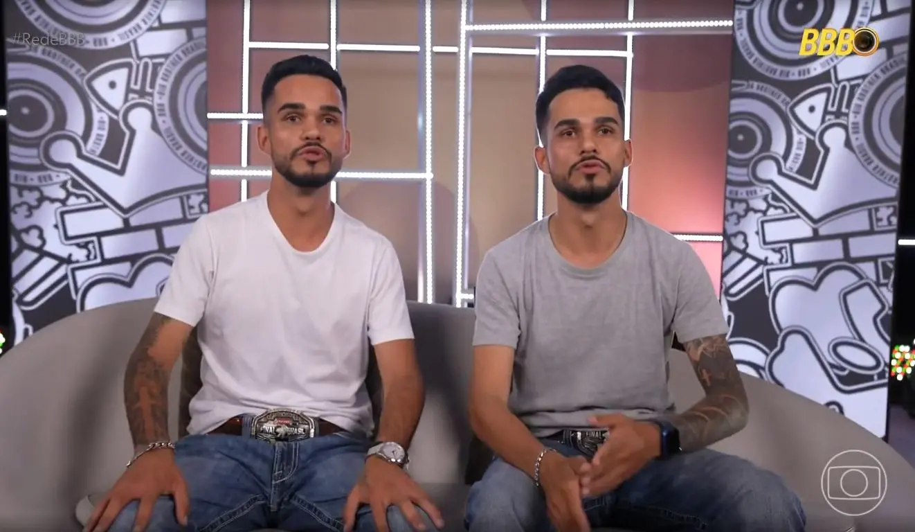 João Pedro e João Gabriel são gêmeos idênticos