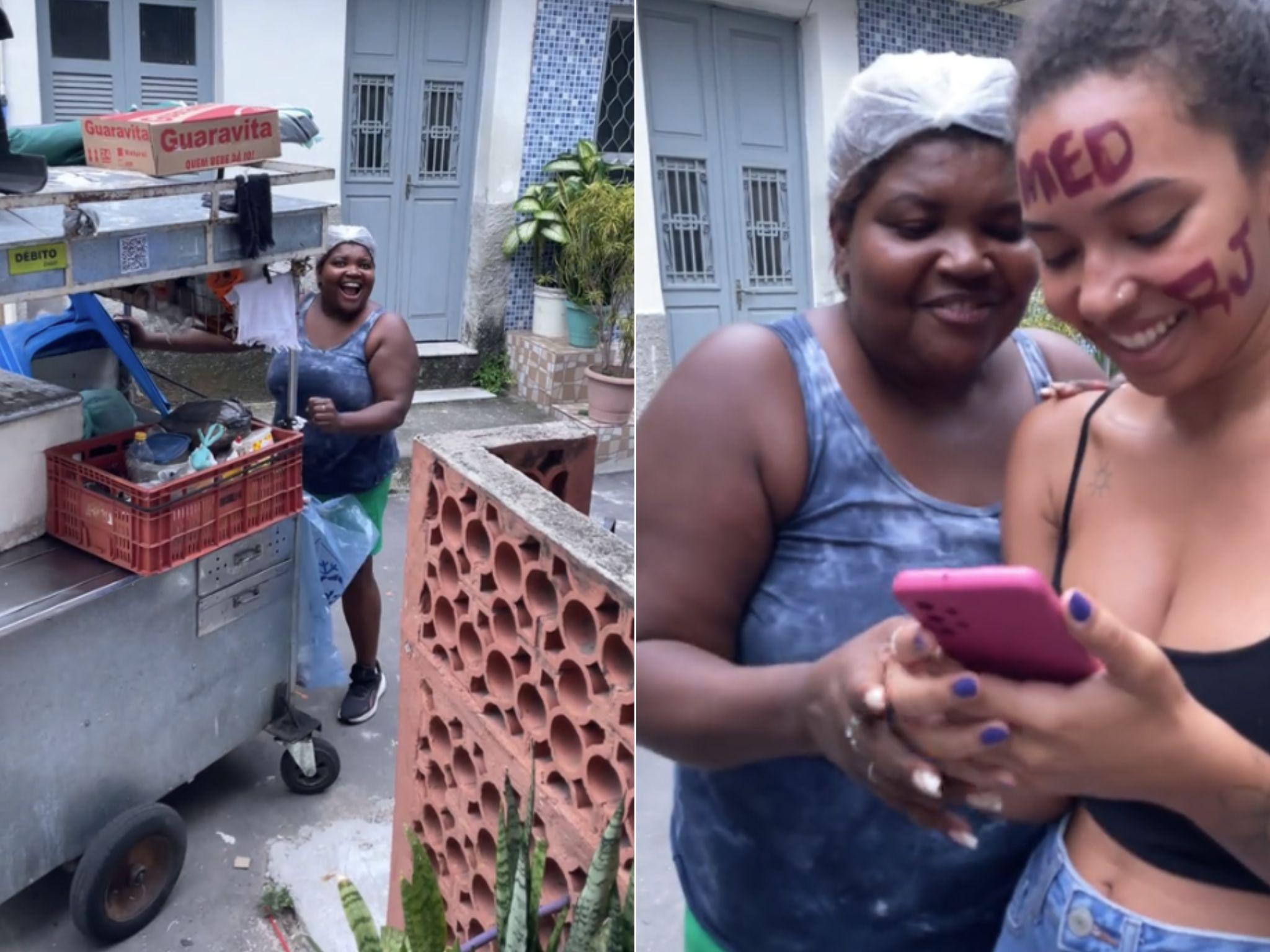 Momento emocionante da família carioca viralizou nas redes sociais