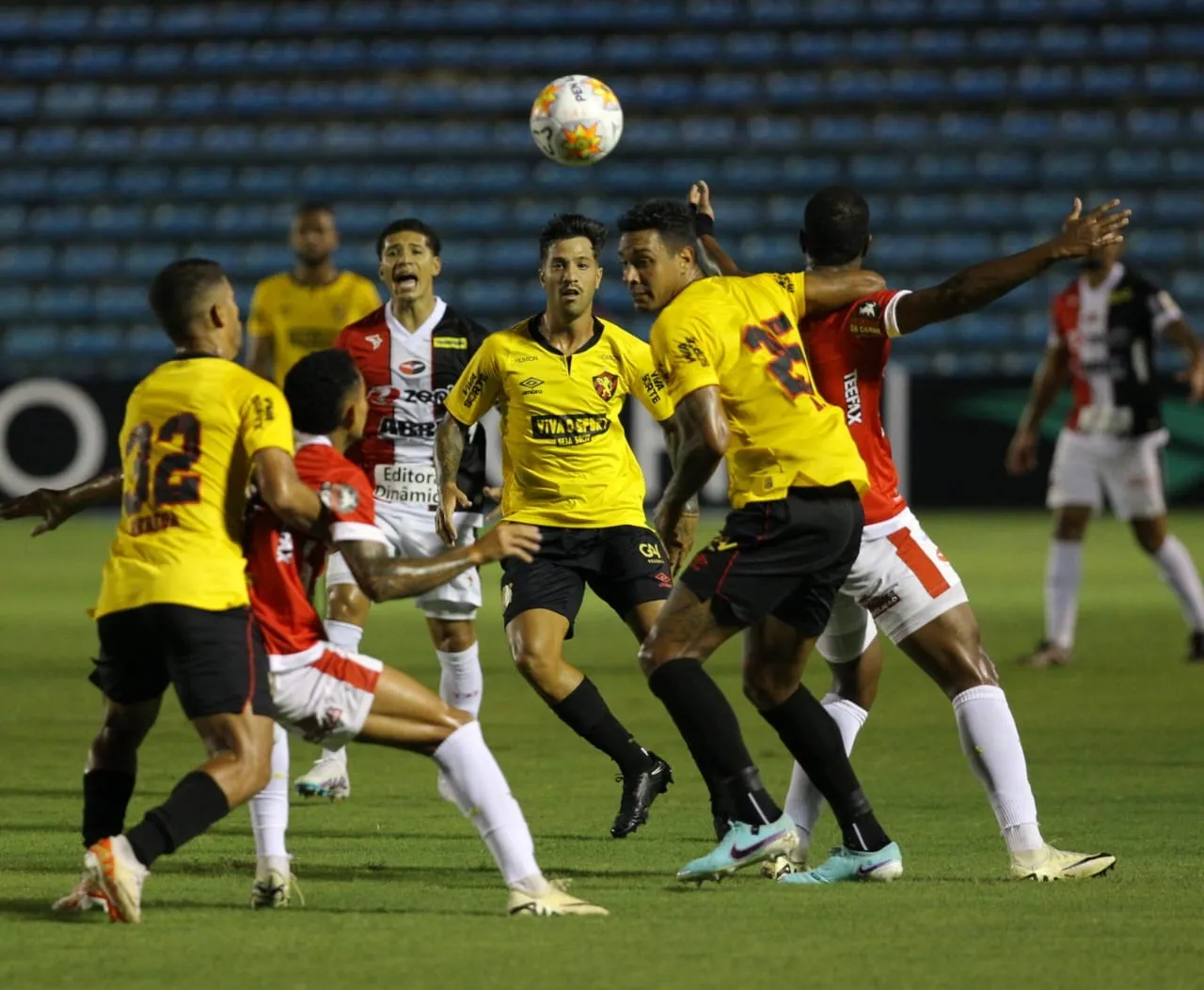 Ferrão e Sport fizeram jogo movimentado no PV pela Copa do Nordeste