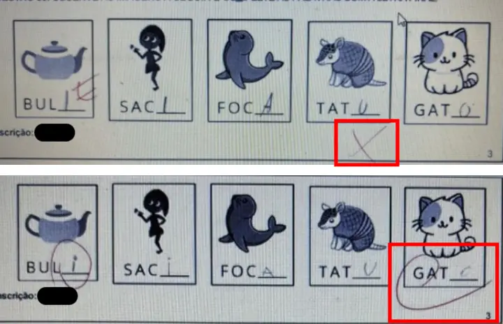 Questão de prova de seleção do Colégio da PM do Ceará