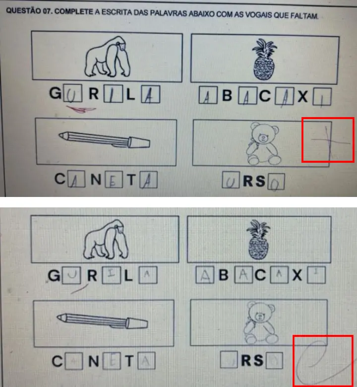 Questão de prova do colégio da PM do Ceará