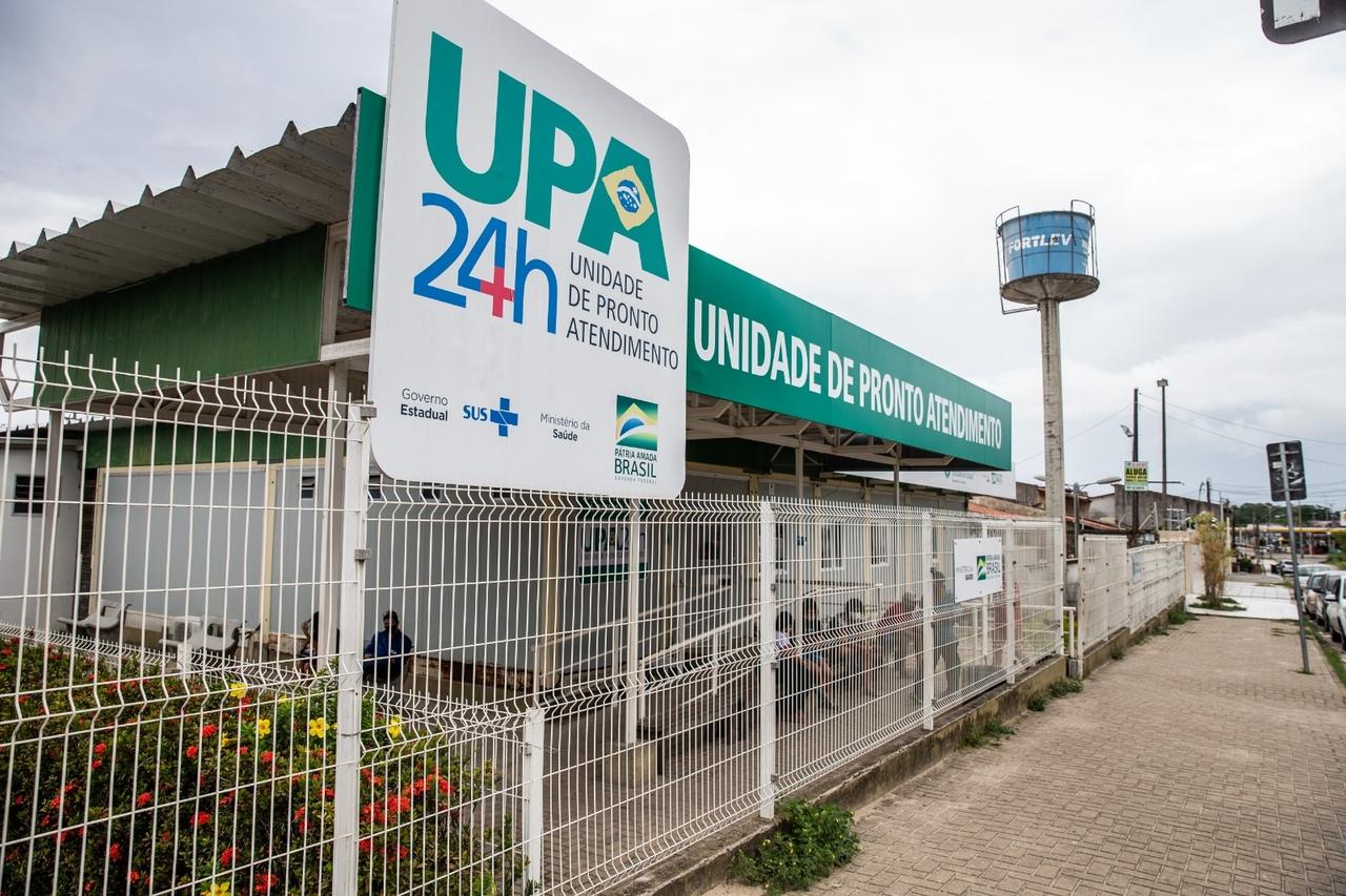 Fachada de uma Unidade de Pronto Atendimento