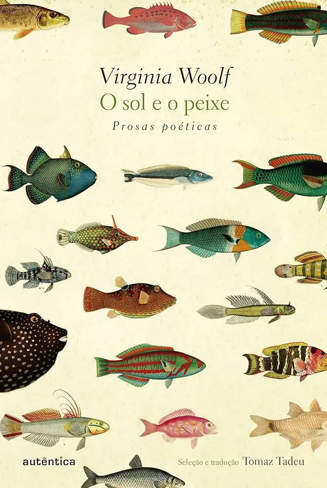 foto da capa do livro O sol e o peixe, da virginia wolf