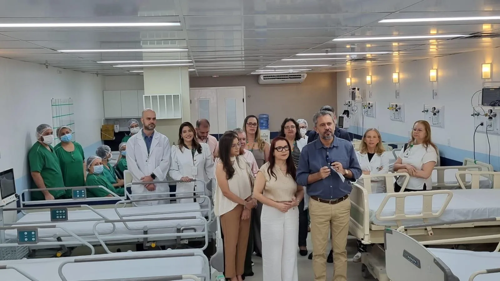 Inauguração busca dar maior qualidade no atendimento médico do HGF