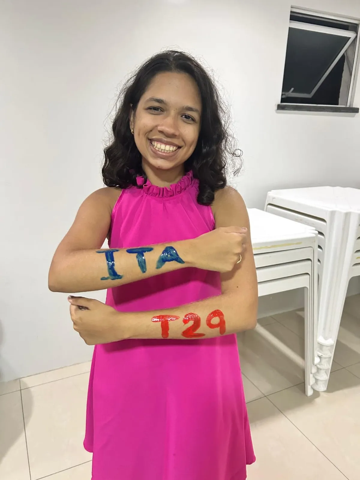 Marcela recebeu a notícia da aprovação em dezembro de 2024