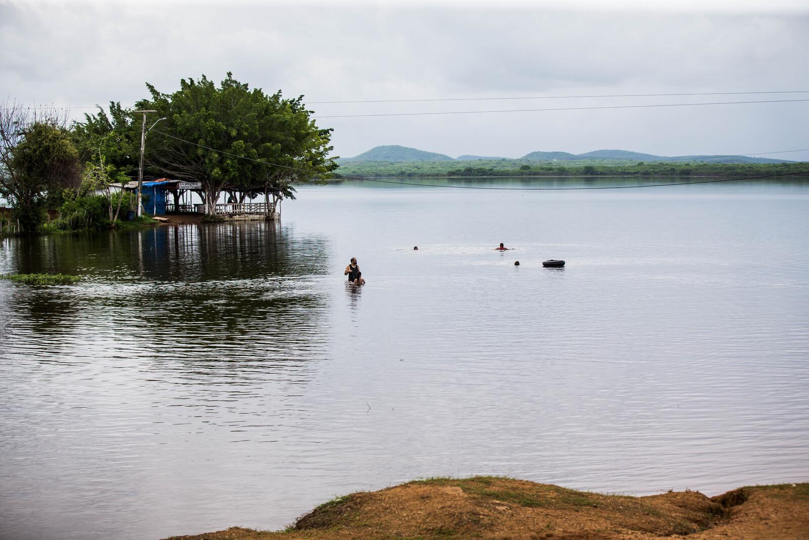 Açude Forquilha, no interior do Ceará