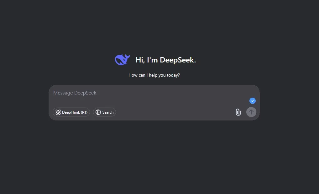 Plataforma Deepseek é gratuita