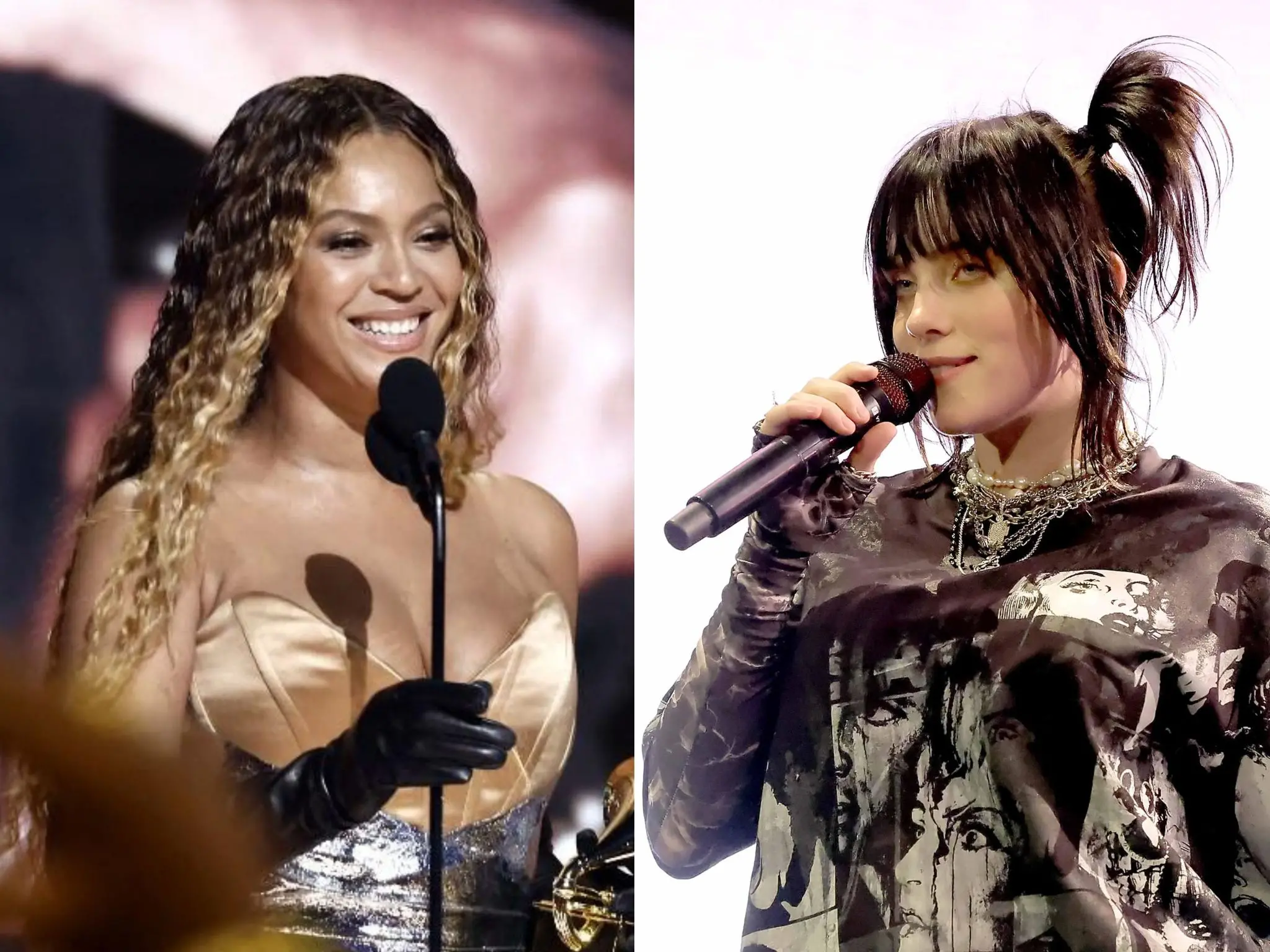Beyoncé e Billie Eilish são favoritas para a categoria ‘Álbum do Ano' do Grammy 2025