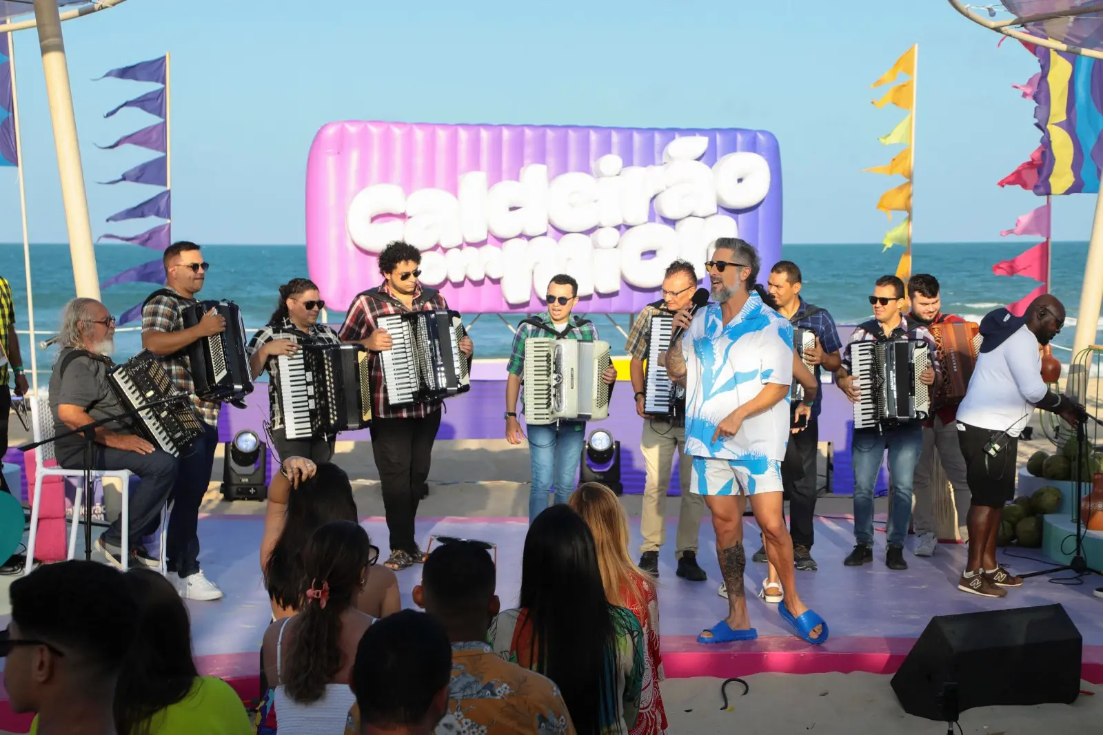 Orquestra de Acordeons de Fortaleza é um dos convidados do programa especial de verão