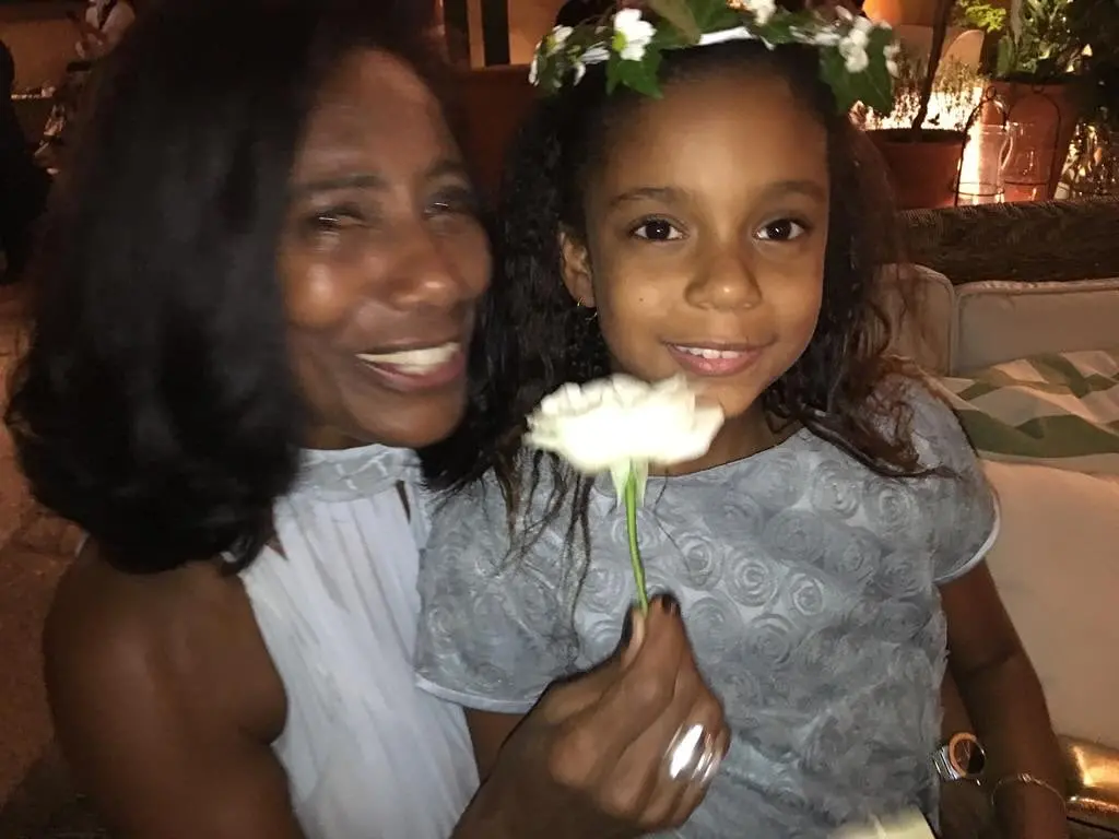 Maria é a filha mais velha de Glória Maria