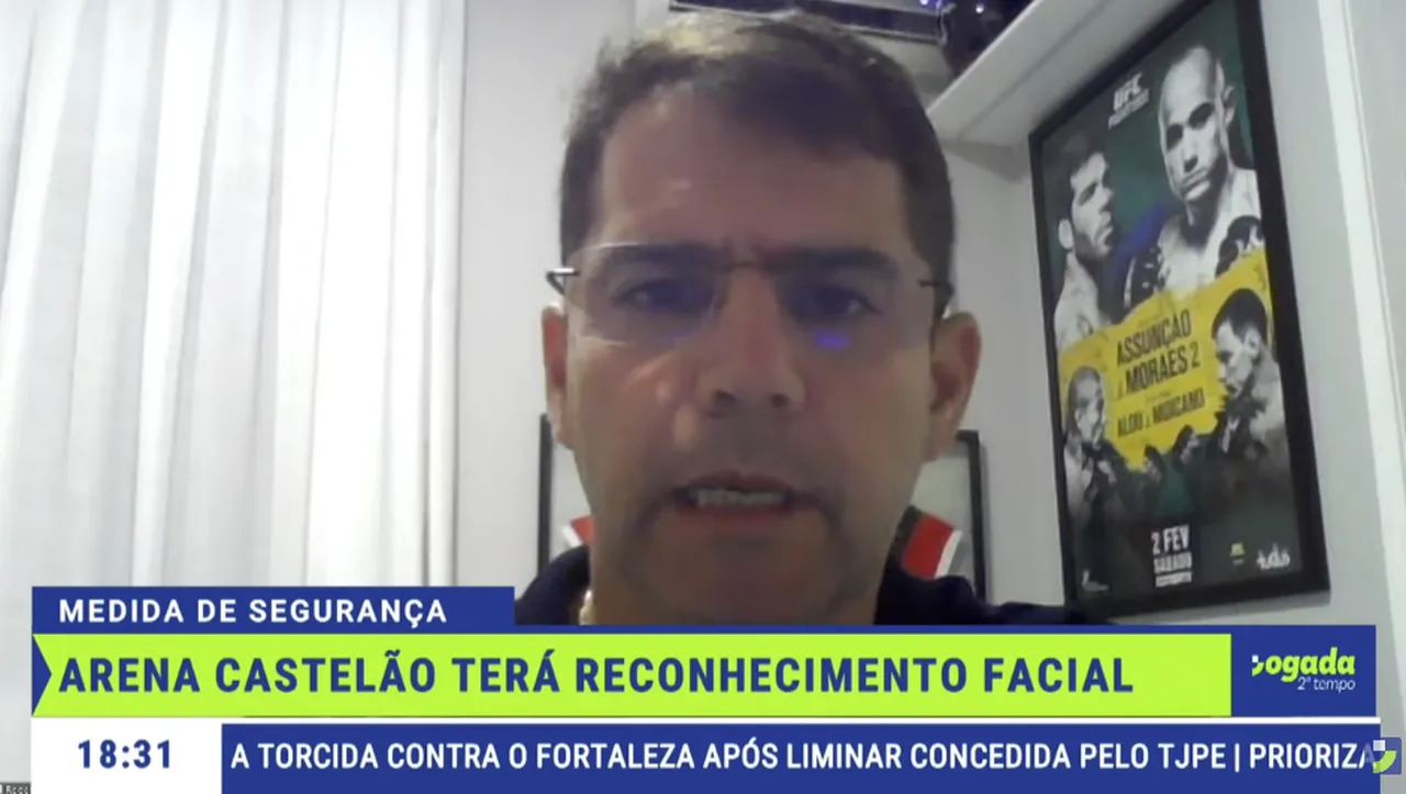 Rogério Pinheiro, em entrevista ao Jogada 2º Tempo