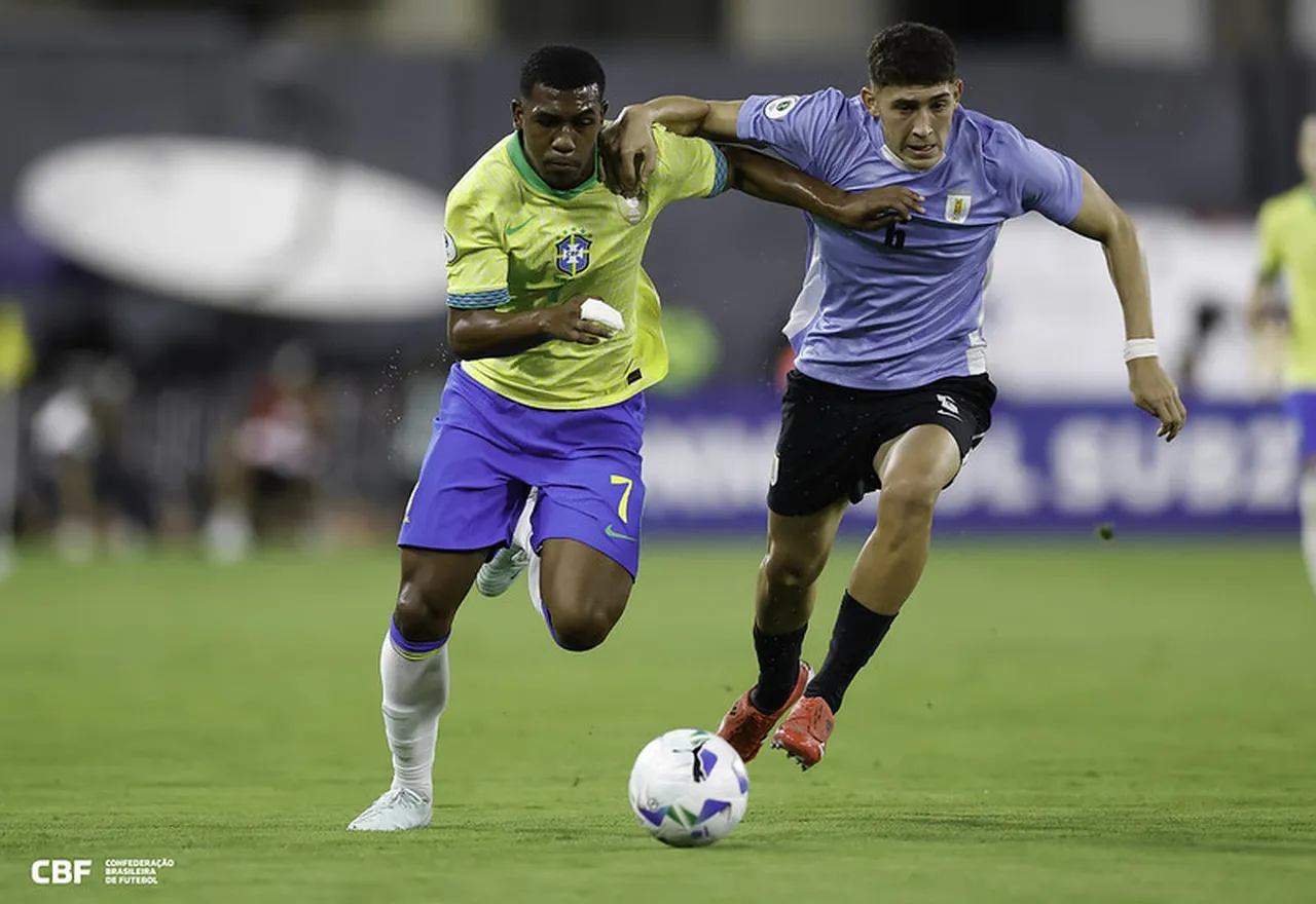 O Brasil venceu um dos melhores times da 1ª Fase, o Uruguai