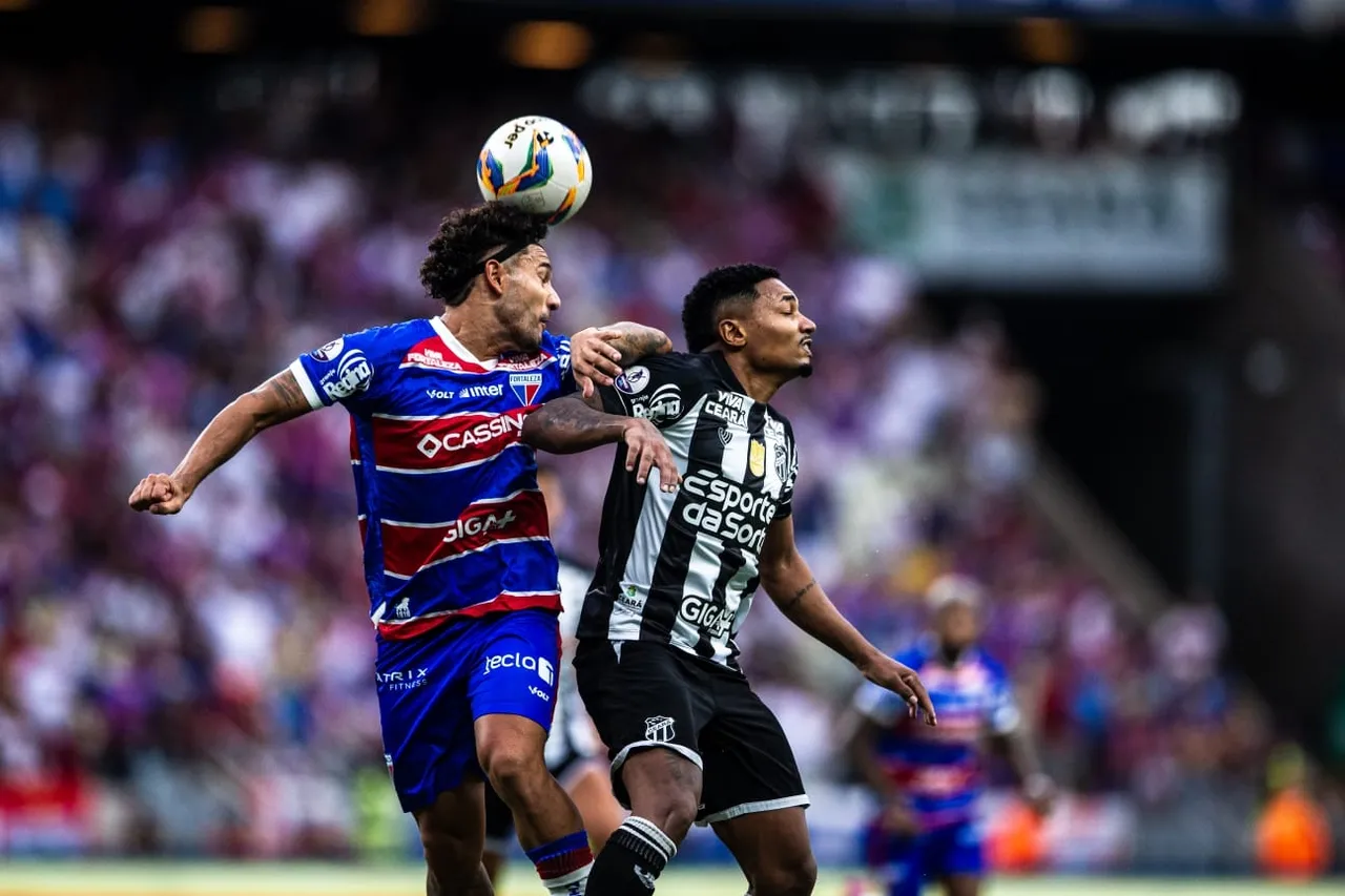 Fortaleza tentou pressionar na etapa final em busca do empate, mas o Ceará se defendeu bem