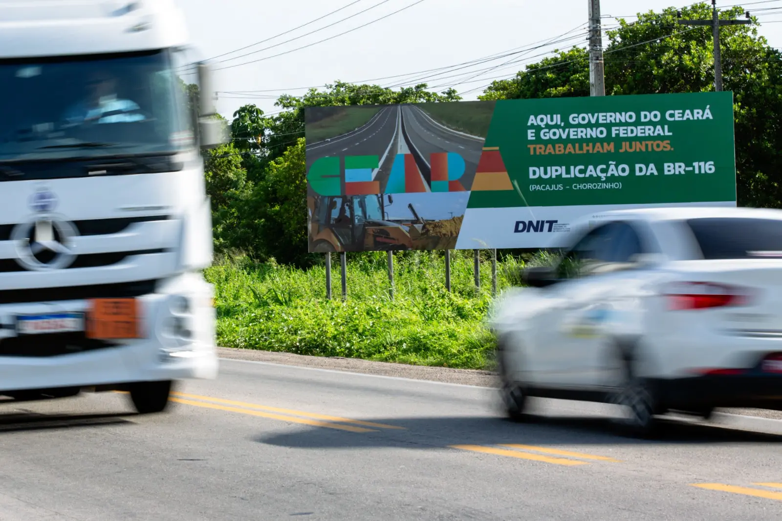 Duplicação da BR-116 (fase 1) terá 22 km entre Pacajus e Chorozinho