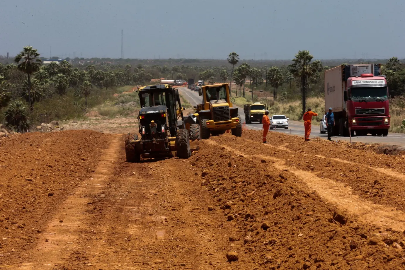 Obras da BR-222 no Ceará