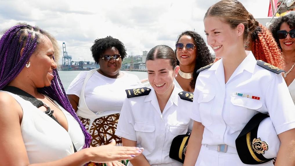 Princesa Leonor desembarca em Salvador para agenda oficial no Brasil Princesa Leonor desembarca em Salvador para agenda oficial no Brasil