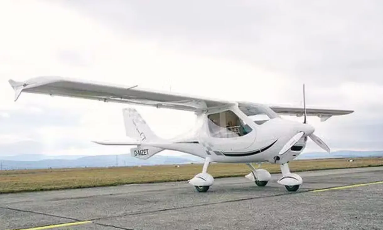 Modelo CT Super, da Flight Design, similar ao avião que caiu em Quadra