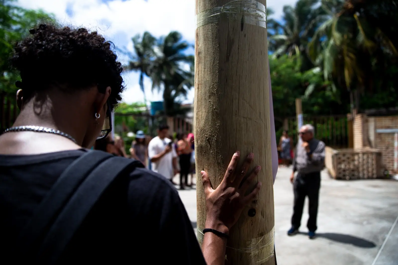 Pilares receberam analogia a valores do Mismec como Solidariedade, Integração e Acolhimento