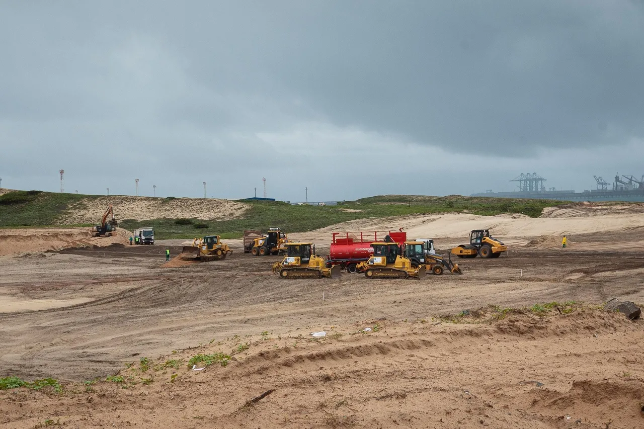 Dislub inicia obras de parque de tancagem de combustíveis no Porto do Pecém