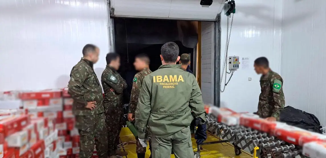 Operação Lusca I foi realizada pela Receita Federal e pelo Ibama no Porto do Pecém