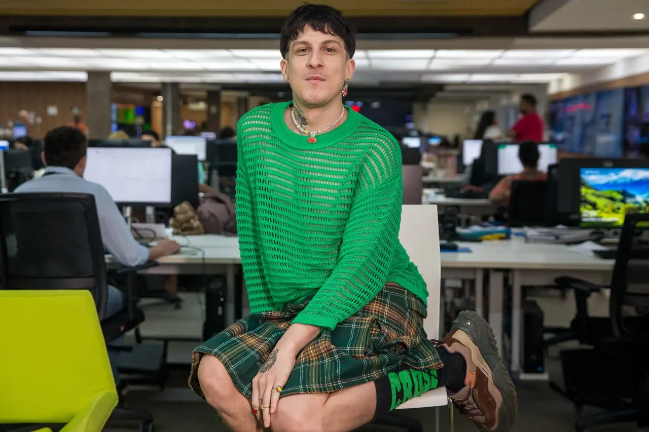 Em dezembro, o artista esteve na Capital e concedeu entrevista ao podcast 'Que Nem Tu'