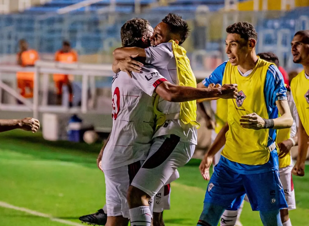 O Atlético Cearense venceu o Tiradentes pela Série B do Campeonato Cearense