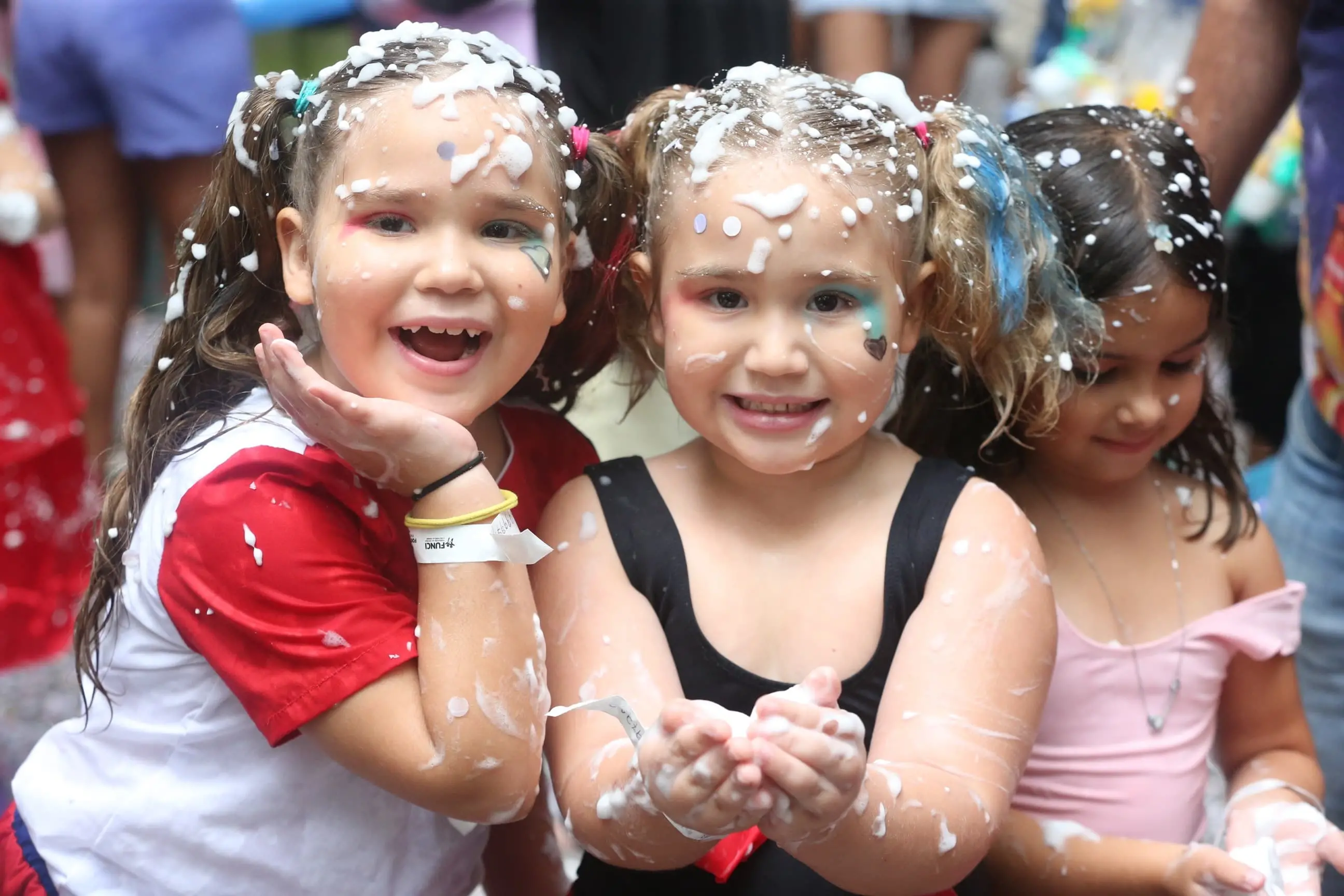 Crianças no Pré-Carnaval do Passeio Público