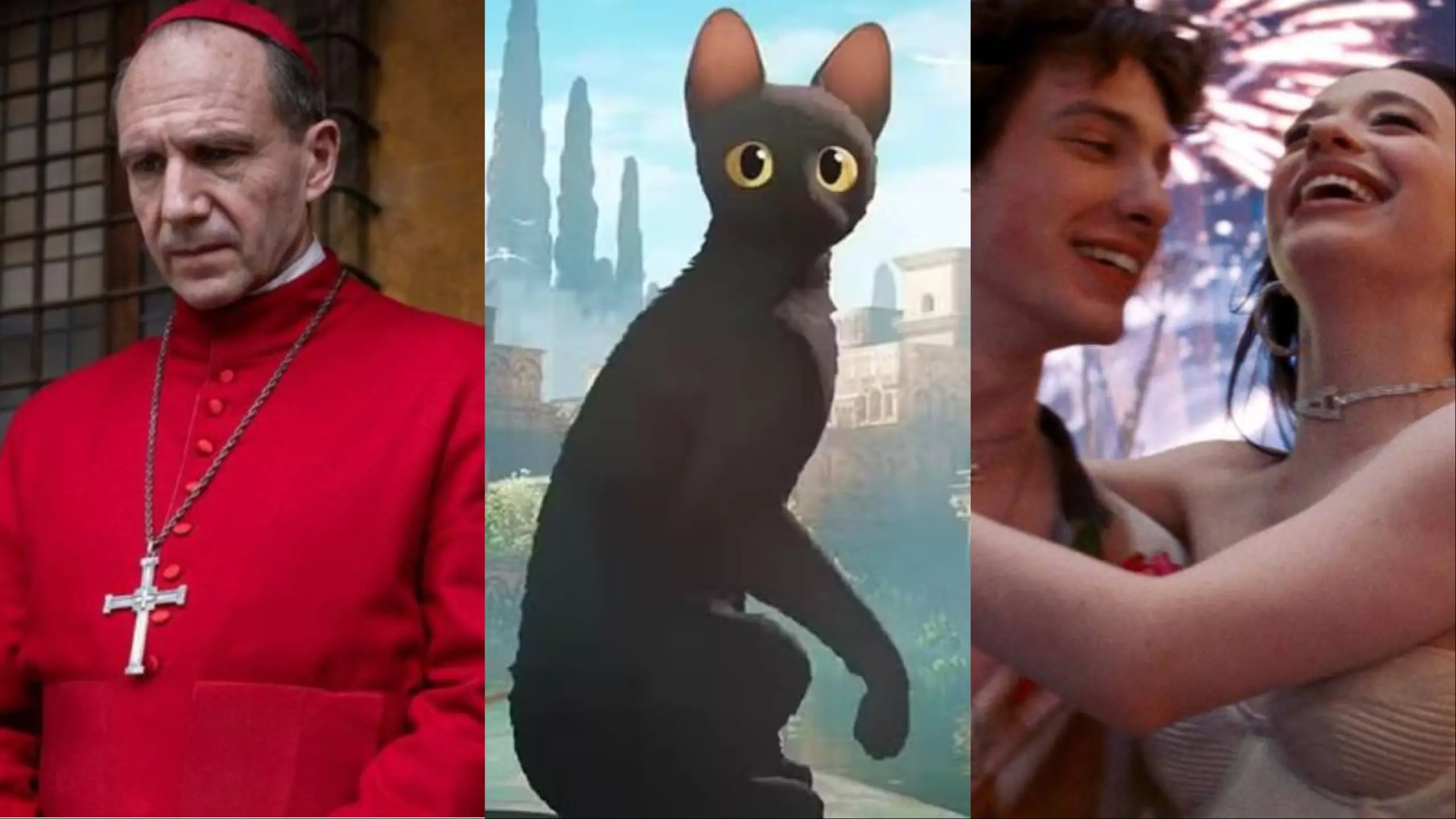 Indicados ao Oscar, 'Conclave', 'Flow' e 'Anora' são algumas das opções em cartaz nesta semana