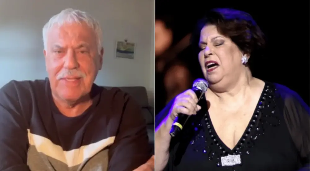 Danilo falou sobre o estado de saúde Nana, internada na UTI da Casa de Saúde São José, no Rio de Janeiro