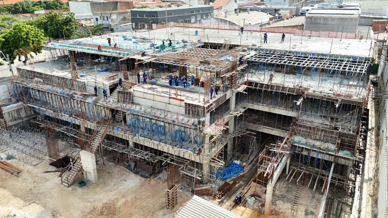 Estação Fashion Shopping em Obras