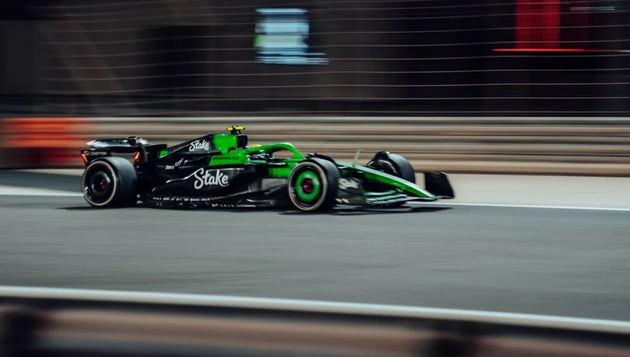 O estreante brasileiro Gabriel Bortoleto, da Sauber, marcou o 12º melhor tempo