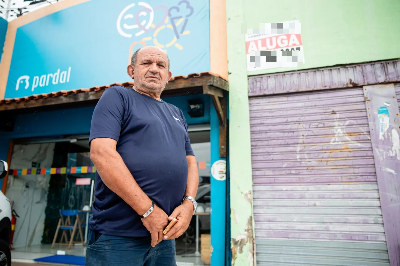 Josimar José de Lima é proprietário da Pardal da Avenida Bezerra de Menezes há 20 anos. Ela deve fechar as portas para ir para outro local.