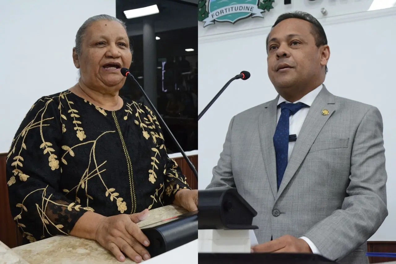 Tia Francisca e Marcelo Tchela