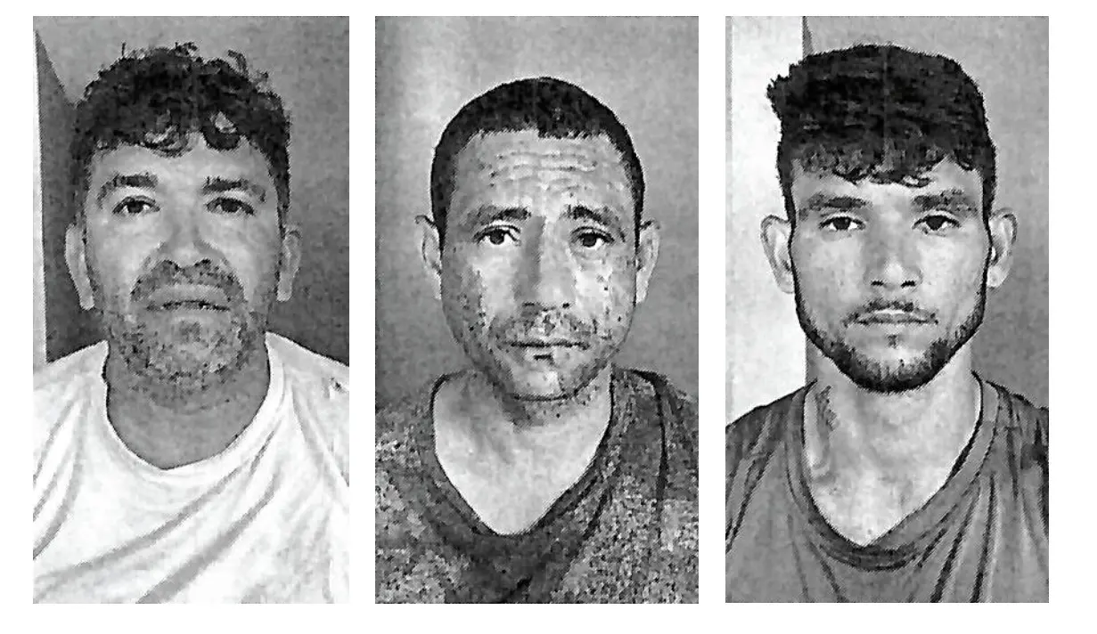 Francisco Márcio Freire, Francisco Teodósio Ramos Neto e Jardson do Nascimento Silva foram denunciados pelo Ministério Público do Ceará à Justiça