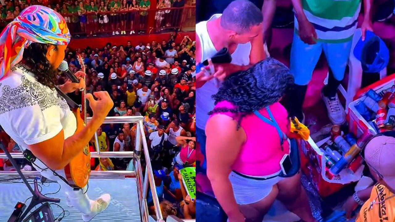 Caixas de isopor de ambulantes quebram no carnaval de Salvador e Bell Marques promete pagar por bebidas; veja vídeo - Zoeira - Diário do Nordeste