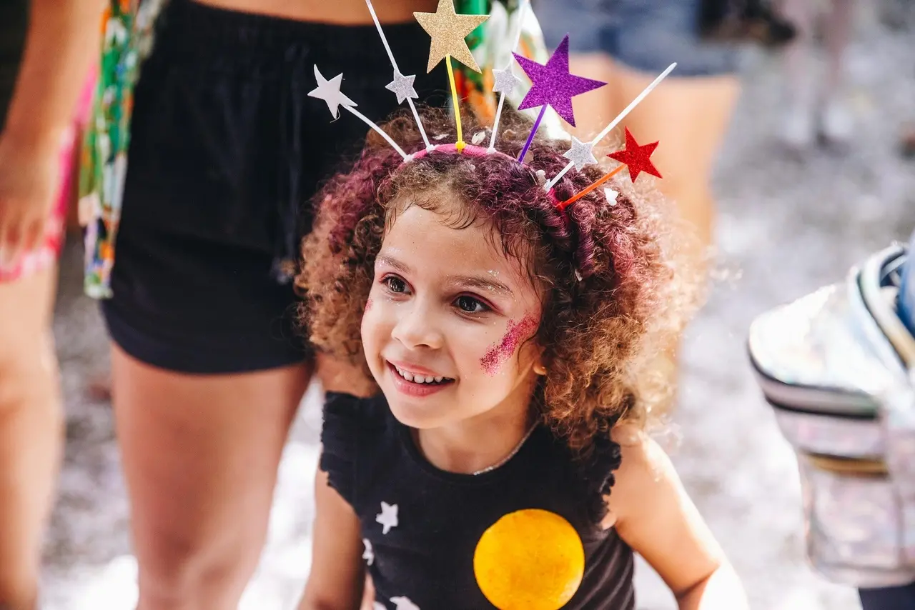 Carnaval infantil no Passeio Público