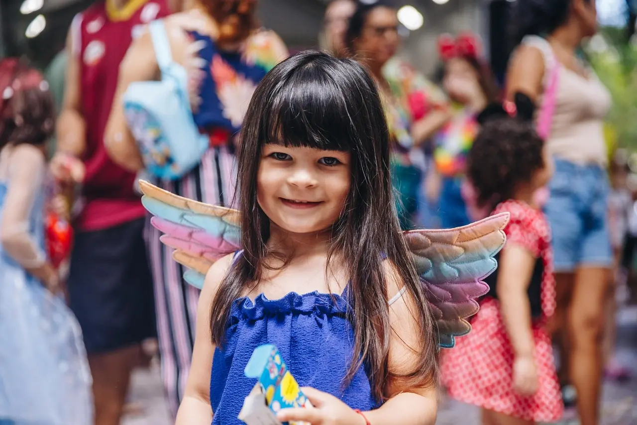 Carnaval infantil no Passeio Público