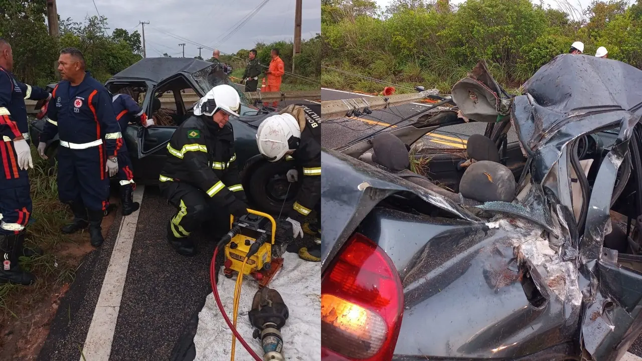 acidente, carro, corpo de bombeiros, cascavel ceará