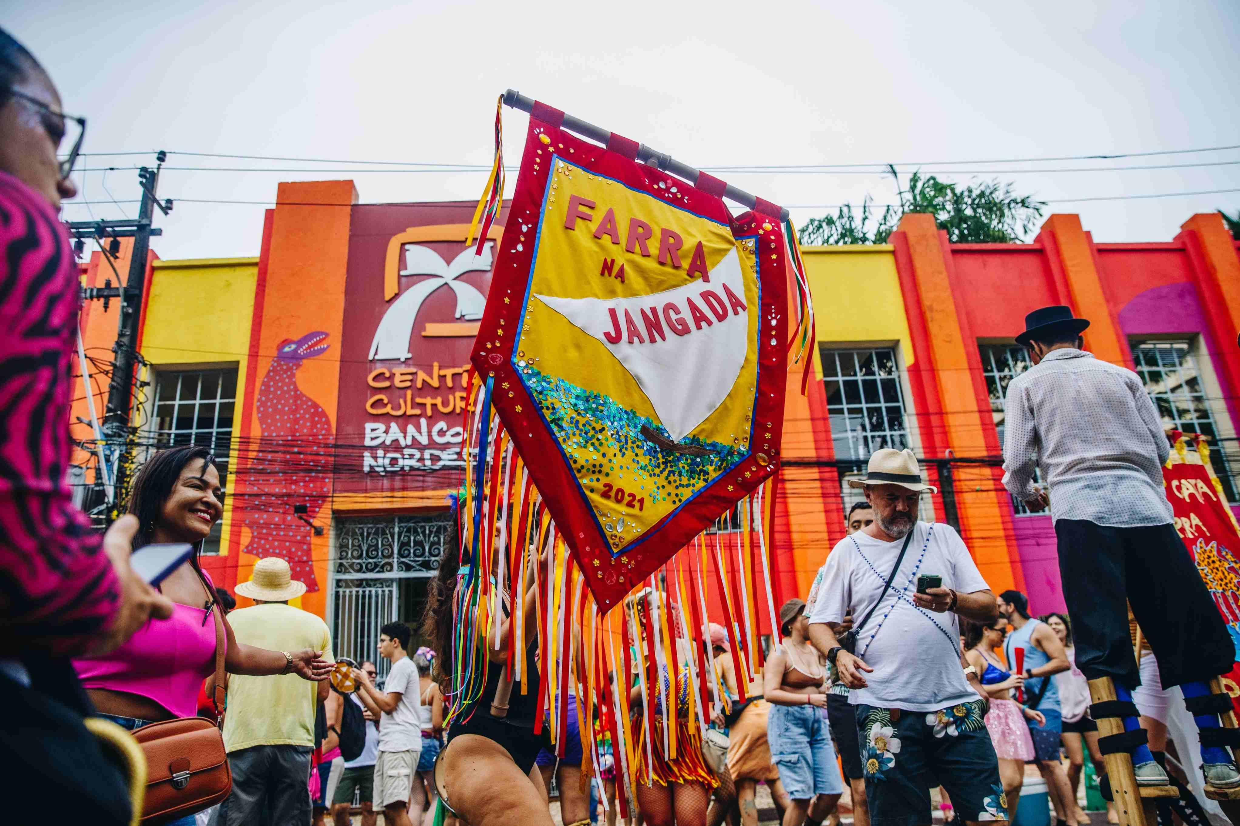 Carnaval na Praça dos Leões, em Fortaleza