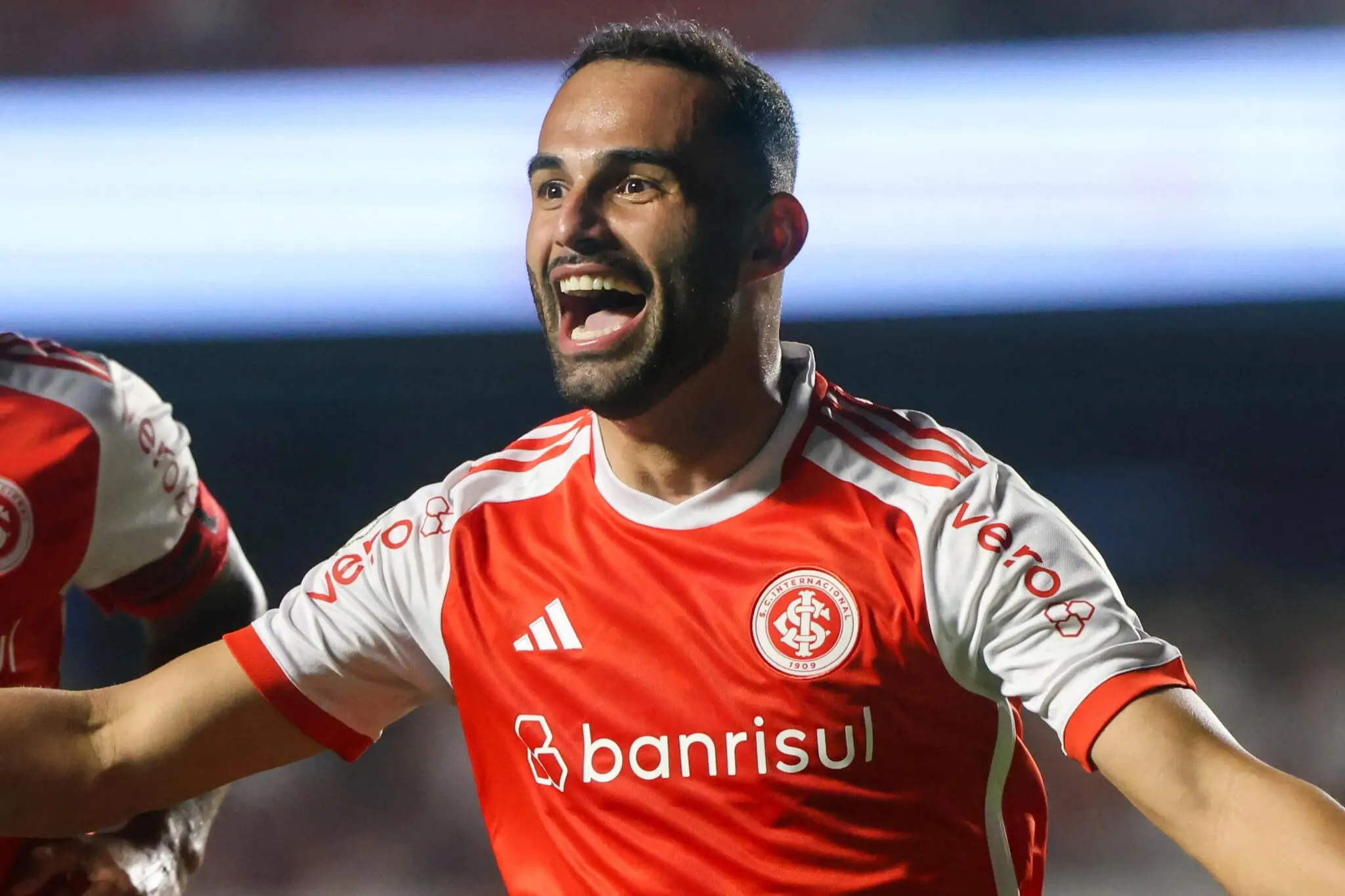 Thiago Maia, jogador do Internacional, durante jogo