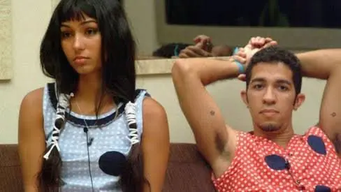 Natália Nara e Jean Wyllys