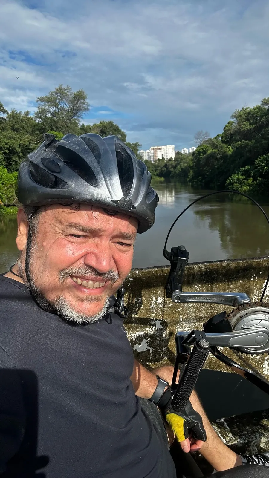 Emerson transita com frequência no Parque do Cocó