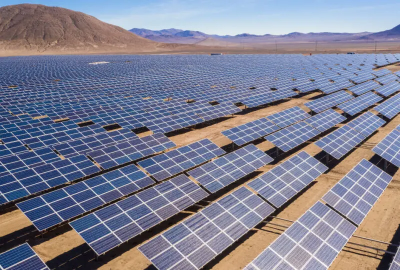 Empreendimento solar da PowerChina no Chile