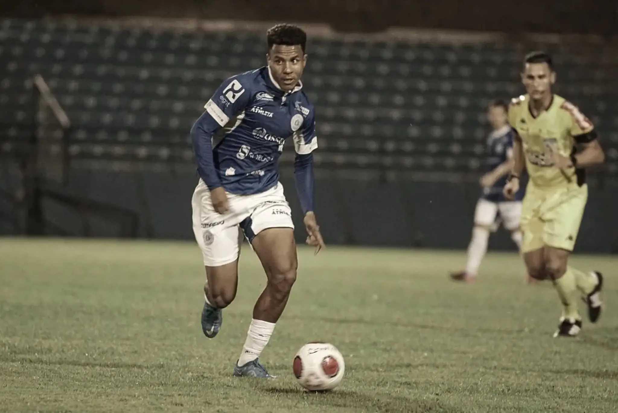 Lucas Lima em ação pelo São Bento