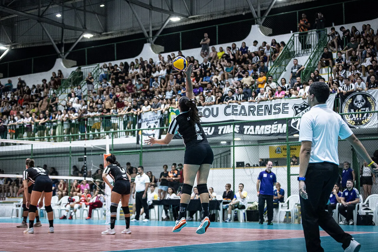 O Ceará tem levado grandes públicos aos seus jogos na Superliga B