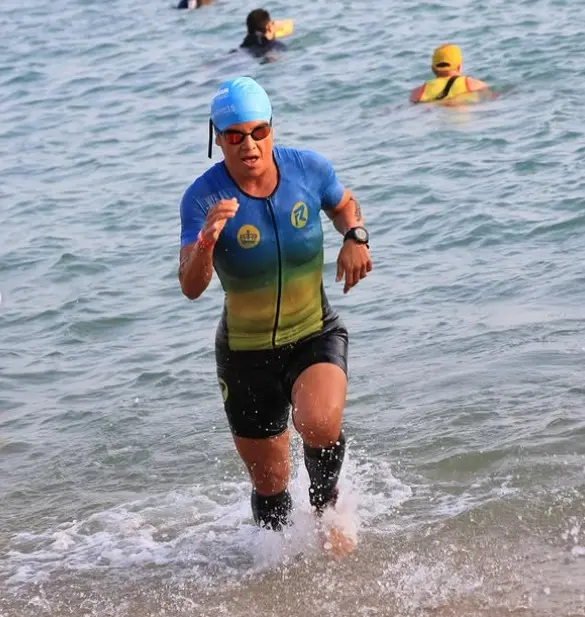 foto de Ana Xavier, vítima de afogamento em competição em Fortaleza